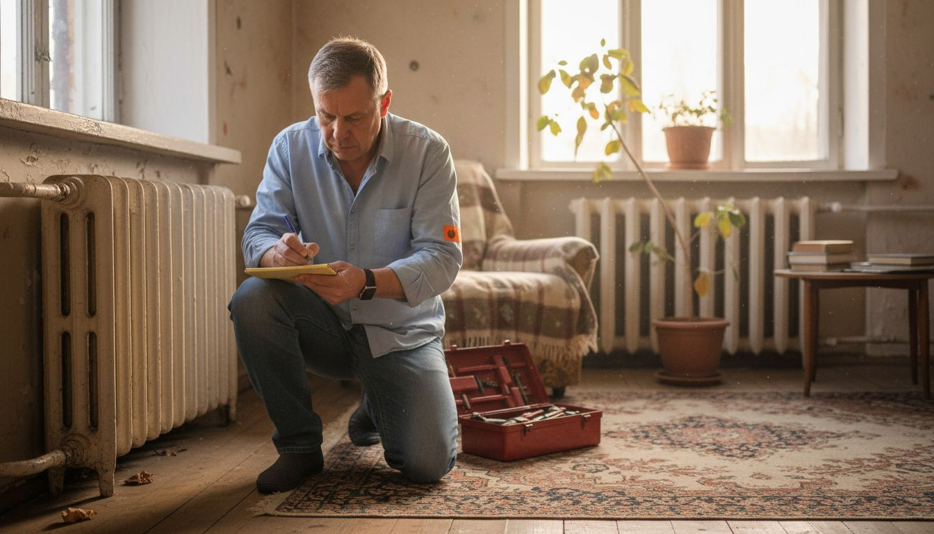 1771478559421_image Vyras apžiūri svetainės interjero detales